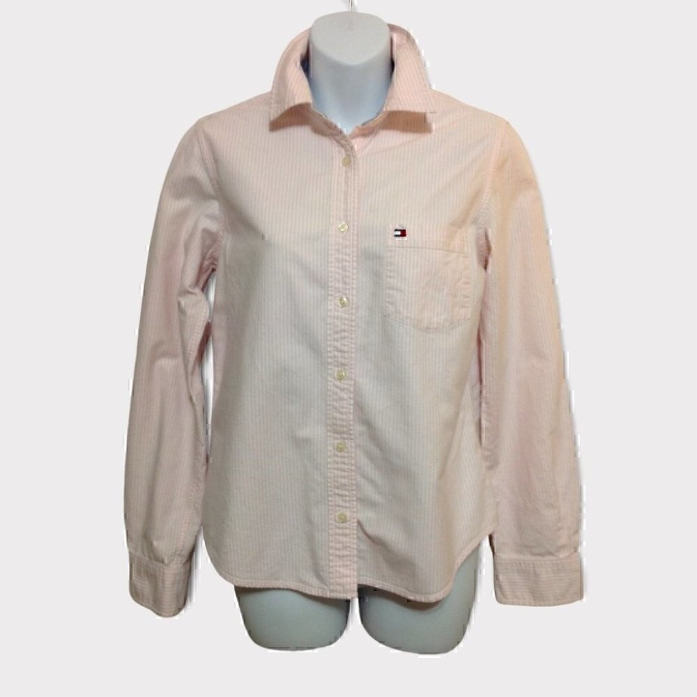 2010’s Tommy Hilfiger Pinstripe Button  Up Shirt